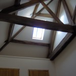 Barn conversion beams SJ Joinery & Building services Staffordshire